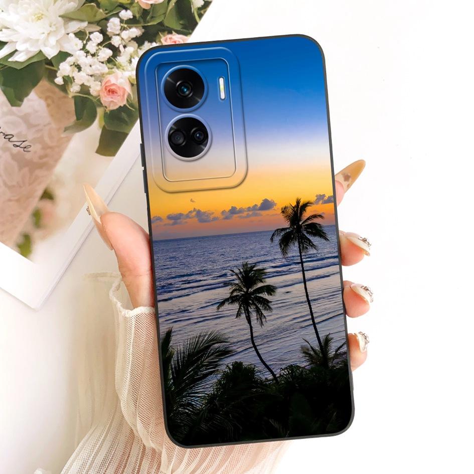 

Чохол Для Honor 90 Lite Pro Задня Кришка REA-NX9 CRT-NX1 Мила Квітка Маргаритки М який Цукерковий Силіконовий Бампер Для Honor 90 Pro 90Lite Funda Honor 90 Lite