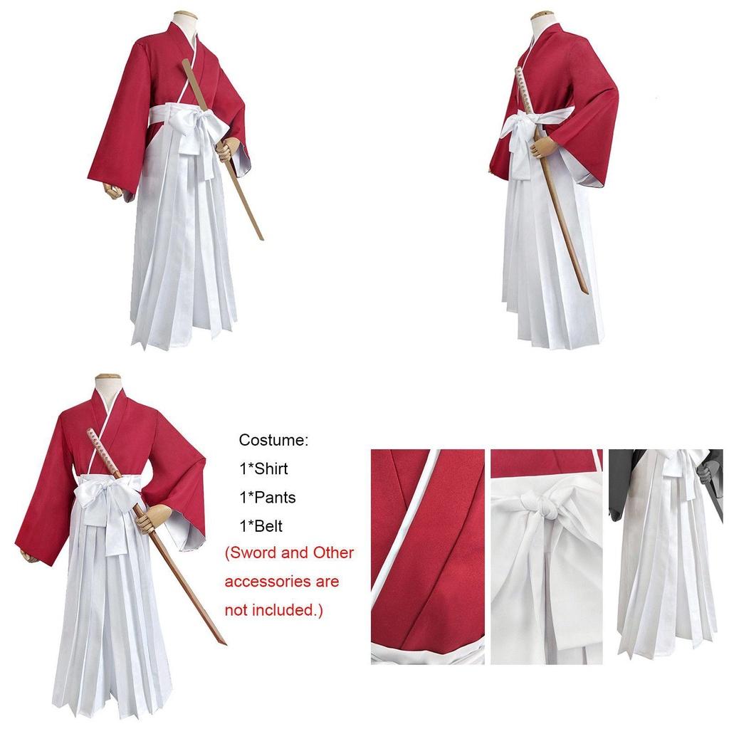 Premium Quality Rurouni Kenshin Executioner Cosplay Costume Set