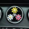 Roztomilá květina Aromaterapie Dekorace výstupu vzduchu do auta Parfémová spona Osvěžovač vzduchu Barevné Flora Decor Auto příslušenství
