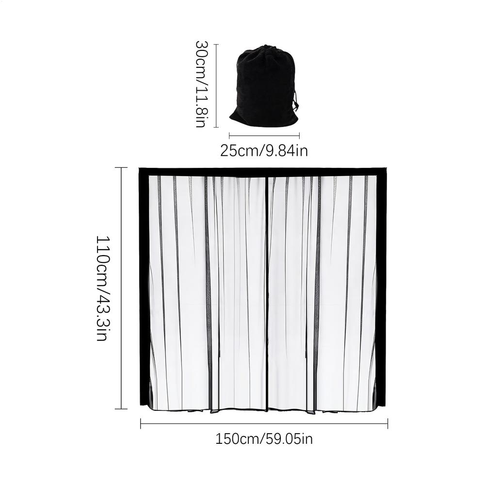 

Van Insect Proof Screen Window Magnetic Sliding RV Door Fly Screen 59x43 Inch Magnetic Net RV Door Fly Mosquito Mesh Screen красный