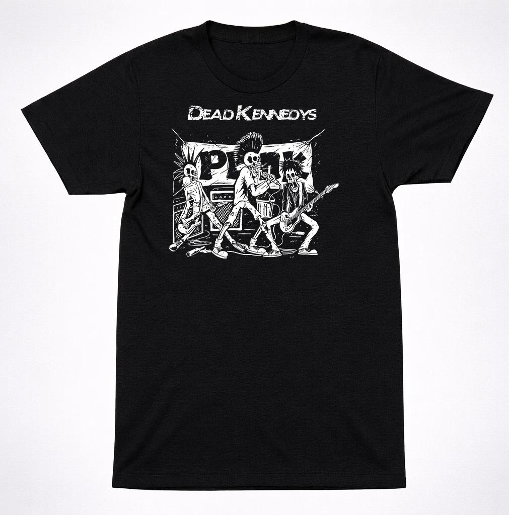 Dead Kennedys Punk Rock Band Graphic T-Shirt Classic Hardcore Protest Tee S