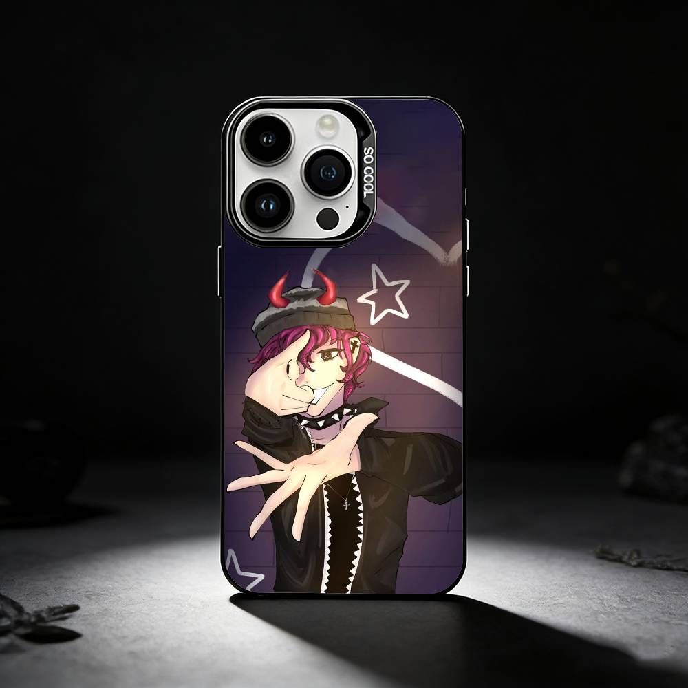 

K-Killer C-Chat Ronin Game Phone Case For iPhone 17,16,15,14,13,12,11 Plus,Pro Max,XS,Colored silver phone case iPhone12PRO