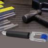 Foil Crimper Burnisher for Glass Stainless Steel Anti Slip Portable Aluminum Foil Burnisher Crimping Tool