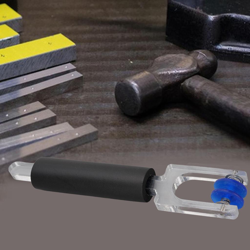 Foil Crimper Burnisher for Glass Stainless Steel Anti Slip Portable Aluminum Foil Burnisher Crimping Tool