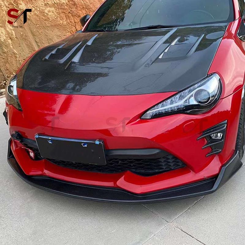 Toyota GT86 (2017-2019) Carbon Fiber Front Lip Splitter Kit