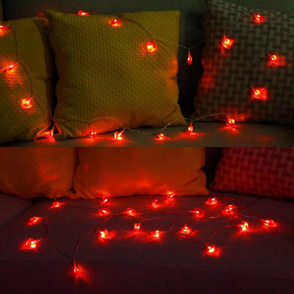 Heart Shaped String Light Valentine S Day LED String Light DIY Decorative Light