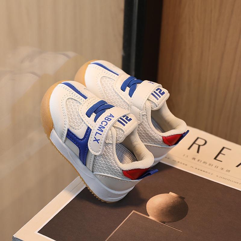 Kids Breathable Mesh Velcro Strap Soft Sole Casual Sneakers 16