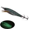 8cm/6g Luminous Shrimp Bait Sharp Squid Hook Simulation 3D Fisheye Jigging Fishing Outdoor