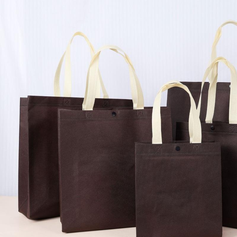 Vertical Version Non-woven Shopping Sack Reusable Portable Bag Large Capacity Tote Pockets Used for Shoe Boxes Clothes Books Gift Packag Storage Pouch