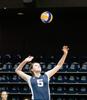 TGM Size Practice School Volleyball, 5, Lightweight, Certified, Indoor/Outdoor Ball, Beginner/Women's, Adult/College/High (Blue, White, Yellow)