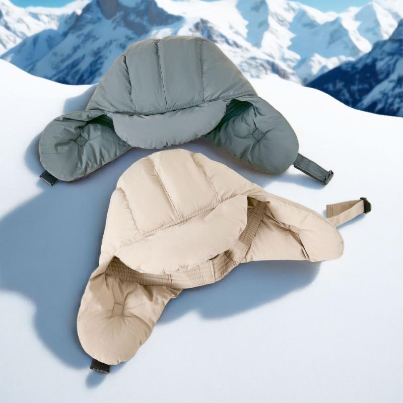 Winter Women's Water-proof Outdoor Warm Hat, Ear Protection, Wind-proof Snow-proof Cold Fleece Cycling Hat