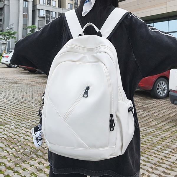 Schoolbag Retro Trend Men's and Women's Backpack New Anti-splashing Light Travel Backpack Large Capacity Junior High School Student Schoolbag
