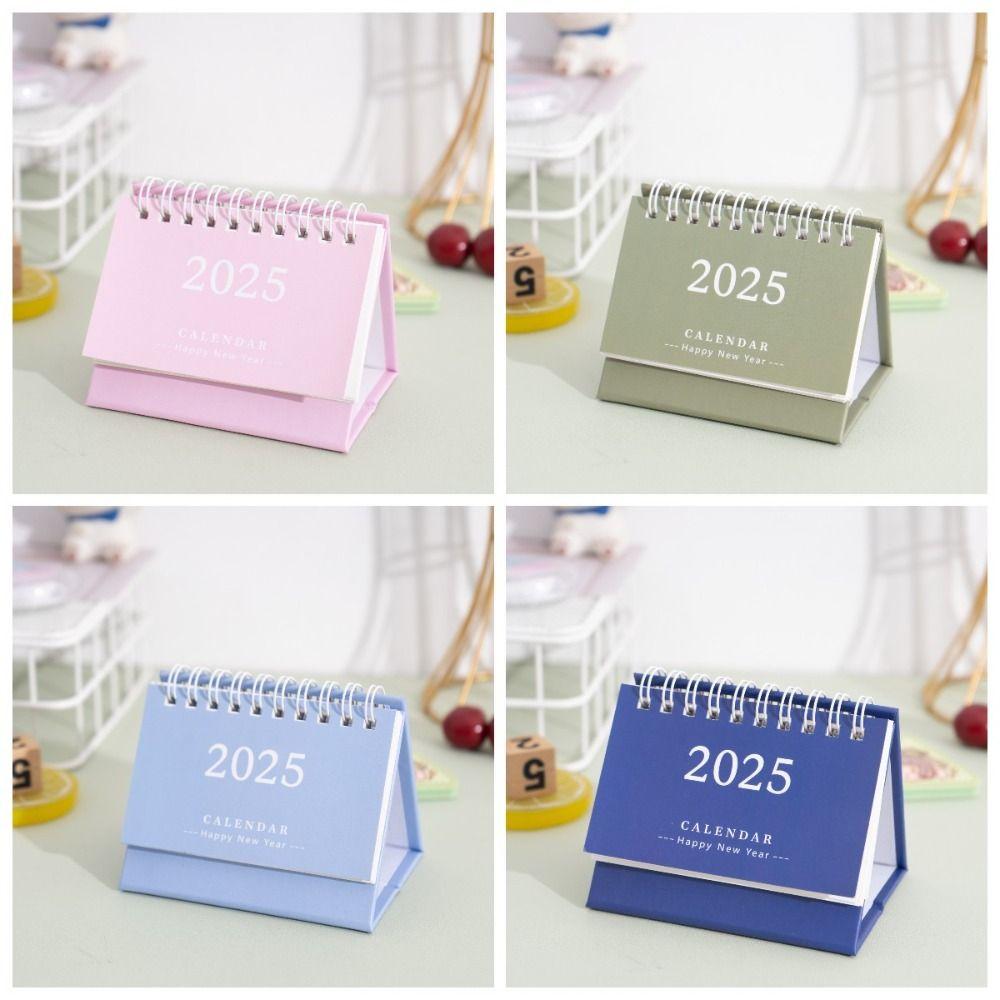 18-Month 2024-2025 Calendar Thick Yearly Agenda Table Planner Mini Desk Calendar  School