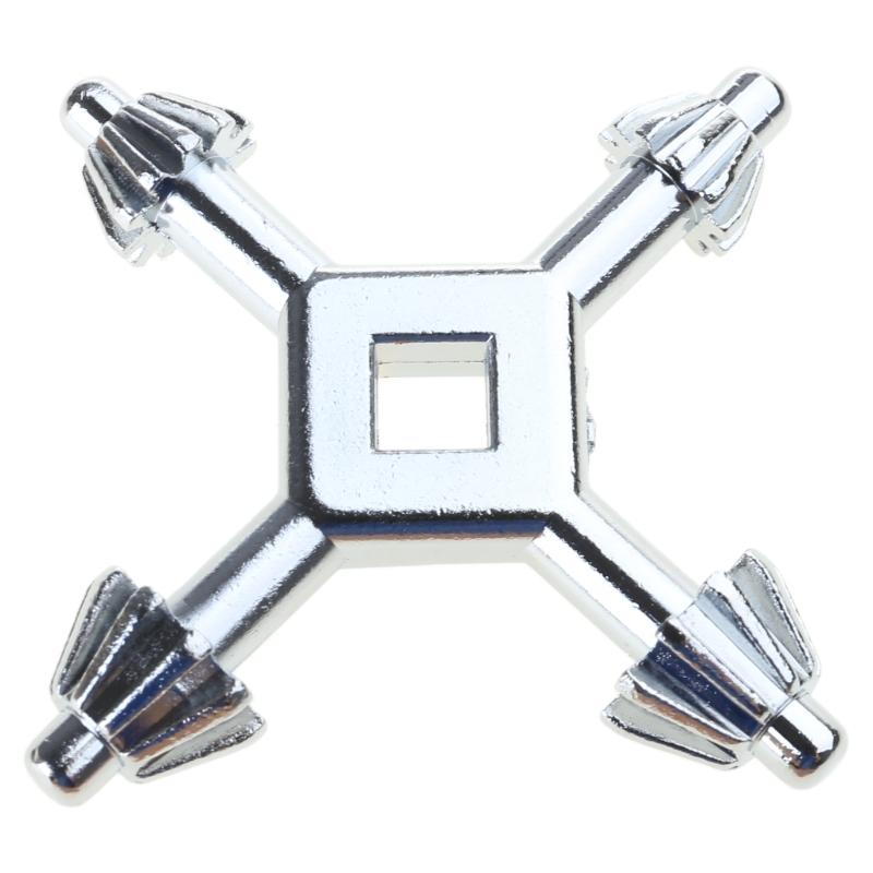 

Universal 4 Head Drill Chuck Key Multipurpose Wrench 4 In 1 Electric Drill Chuck Key for Various Power Tool and Drill 1