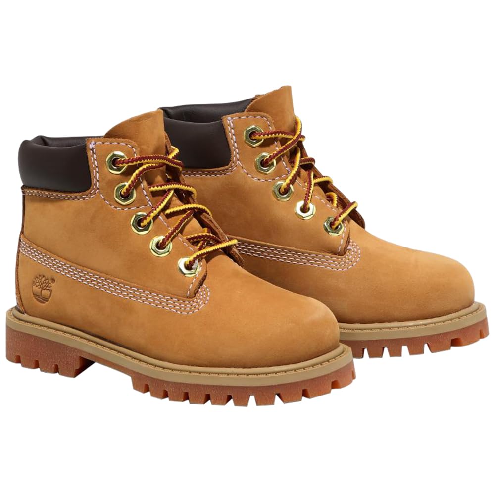 Timberland Classic Toddler Premium Waterproof Size TB1128097131 6-inch Boots, Unisex, Wheat, 9.0 (JP/16.0cm),