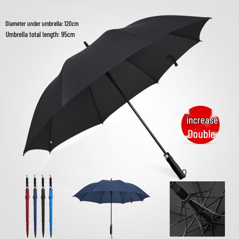 Xin Yu Xuan Зонт для бизнеса с длинной ручкой, 1,2 м, 5 шт.