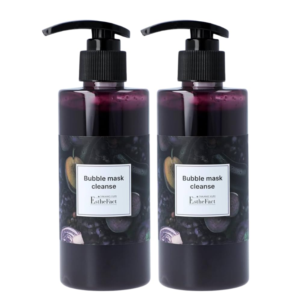 

Yuri Takano Esthefact Bubble Mask Cleanse 200 мл x 2 флакона набор Очищающее средство для умывания лица