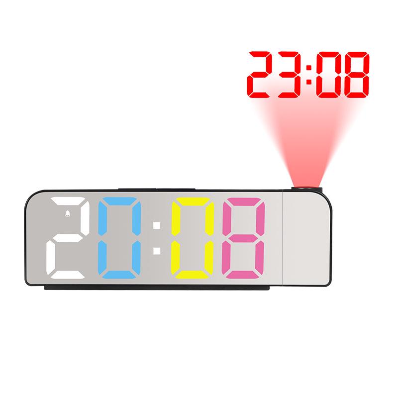 LED Projection Alarm Clock with Large Display and Temperature 8013