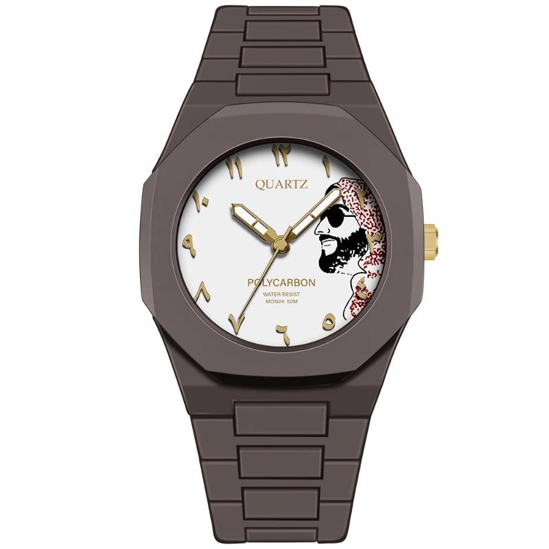 Lightweight Plastic Band Case Full Black Watch for Men Classic Simple Reloj Quartz Wristwatch Male Man New Fashion Style Clock