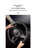 Premium Nappa Leather Steering Wheel Cover - Anti-Slip, Breathable, Ultra-Thin, All-Season