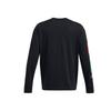 Under Armour Collegiate Script Comfortable Loose Long Sleeve T-Shirt Men Tops Black 1388093-001