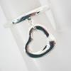 [Used] TIFFANY 925 Open Heart Ring / Size 7 / j9-3