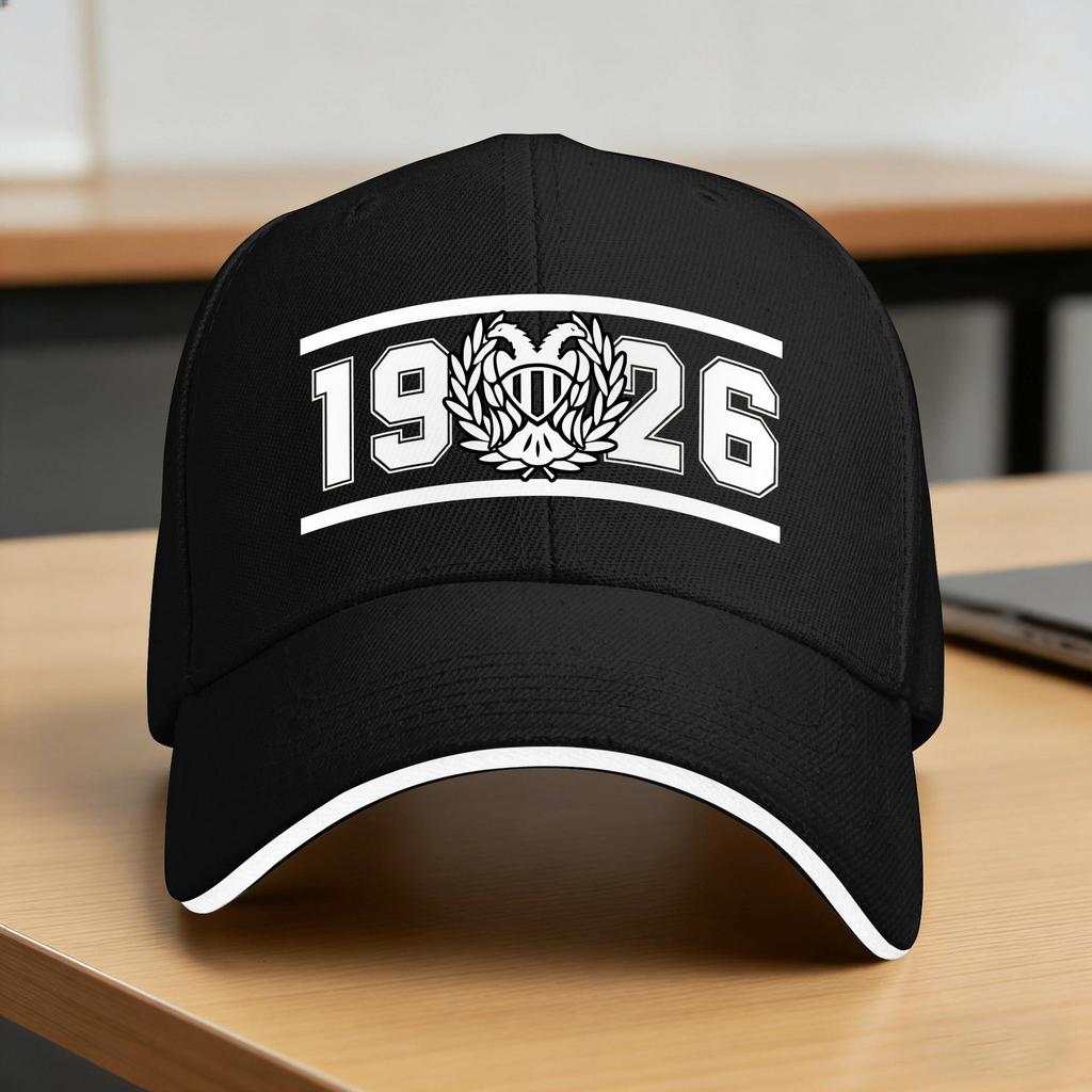 Summer PAOK 1926 Baseball Cap Outdoor Gym Street Style Hip Hop Hats Couple Print Sun Baseball Caps