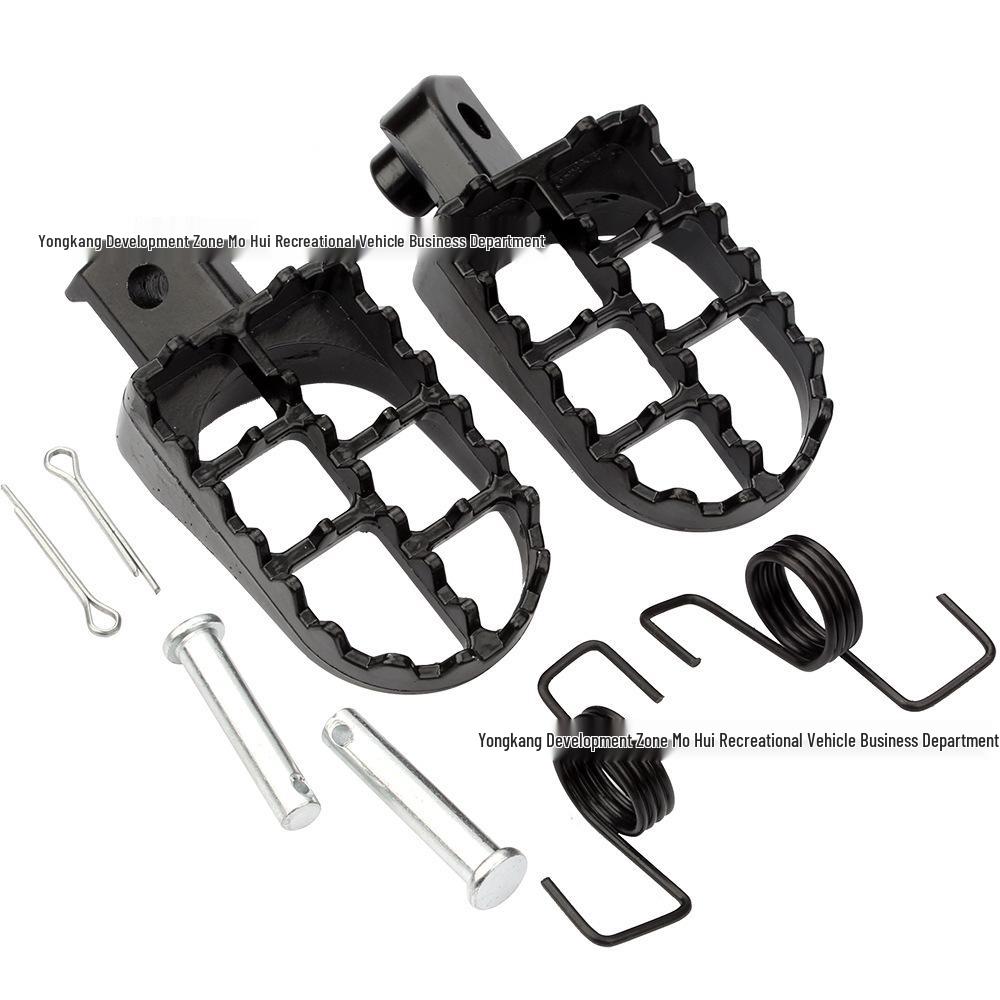 Children's Off-road Footpeg Accessories for Yamaha PW50, PW80, TW200 - Black