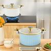 7L Cooking Pot for Food Preparation And Steaming Rice Noodles with Lid