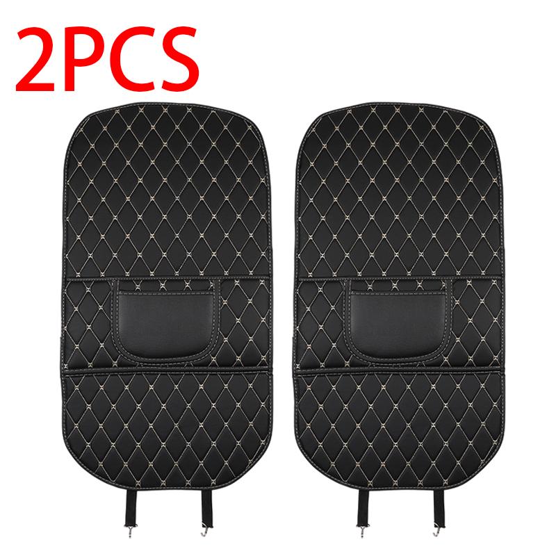 Protector Spate Scaun Auto din Piele PU Interior Auto Pad Anti Lovituri pentru Copii Protecție Anti Murdărie Măsuțe Accesorii Auto