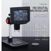 1000X 4.3 inch 1080P 8 Error Coin Brazing Microscope LCD USB Digital Microscope Adjustable LED Light Soldering Repair Magnifier