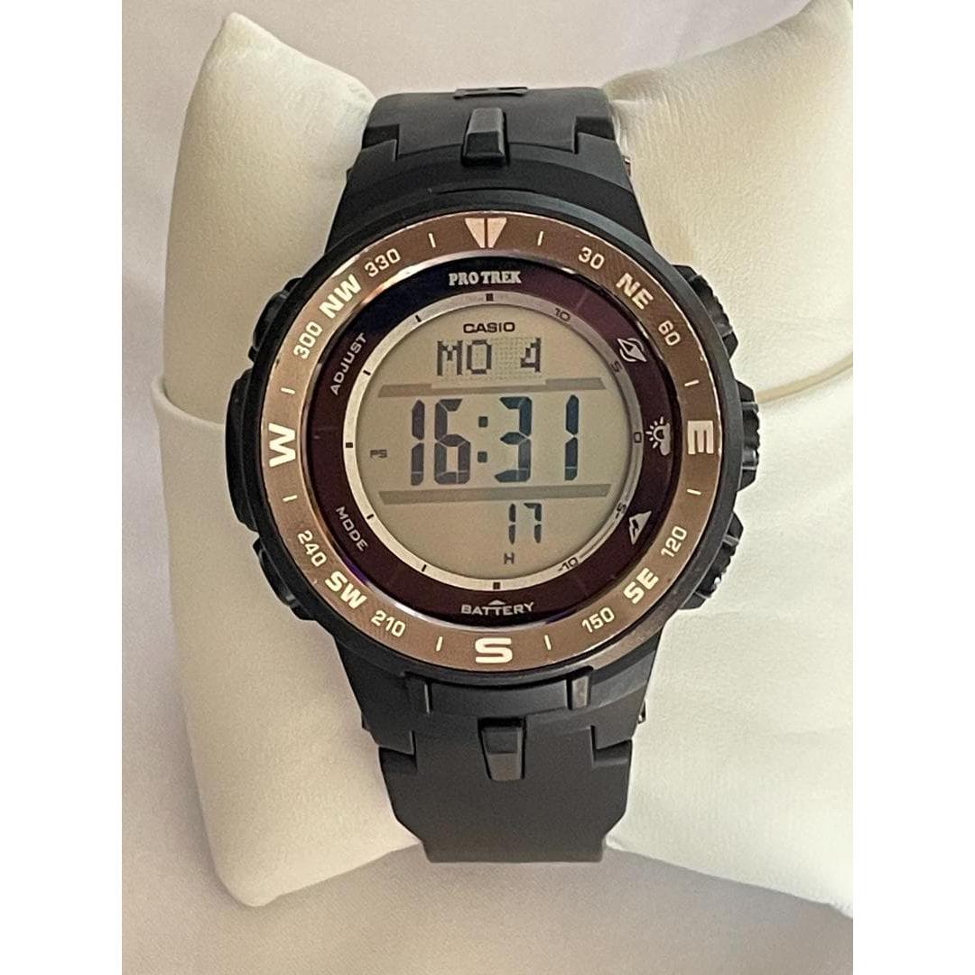 Б/у Цифровые часы CASIO PRO TREK PRG-330 Черные