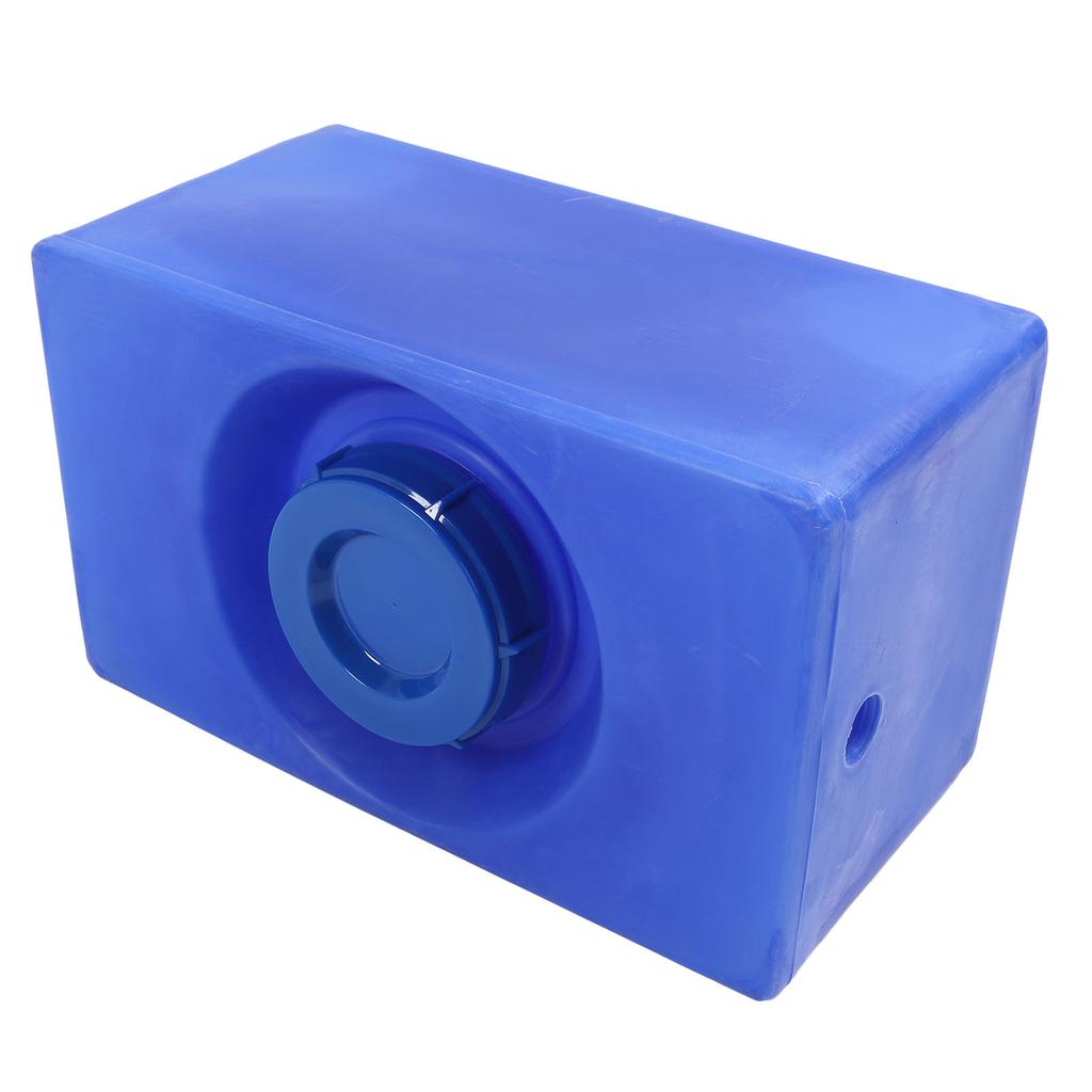 9 Gallon RV Water Tank 19.88x11.81x9.84in Blue LLDPE Fresh Water Storage Tank for Trailer Camping Vehicles Boat Yacht