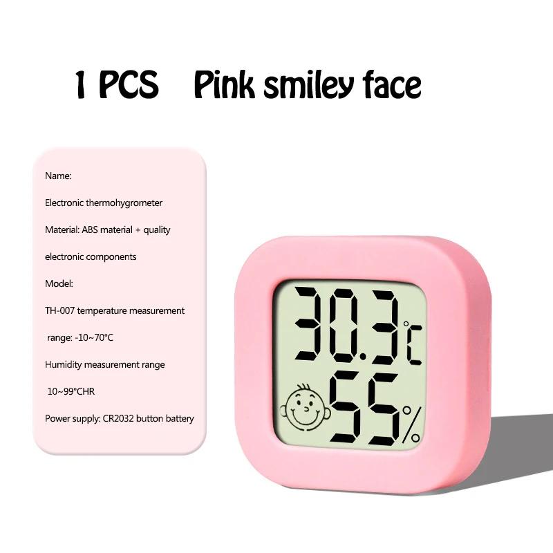 

2pc New LCD Digital Temperature Baby Room Humidity Meter Backlight Home Indoor Electronic Hygrometer Thermometer Weather Station
