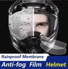 Motorcycle Helmet Anti-Rain And Anti-Fog Film Safety Driving Durable Nano Coating Clear Sticker Motorbike Accessory