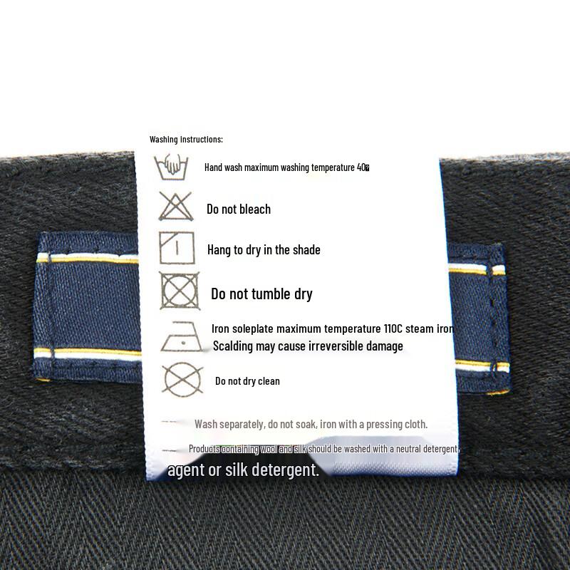 HAZZYS Men's Classic Washed Denim Straight Leg Jeans