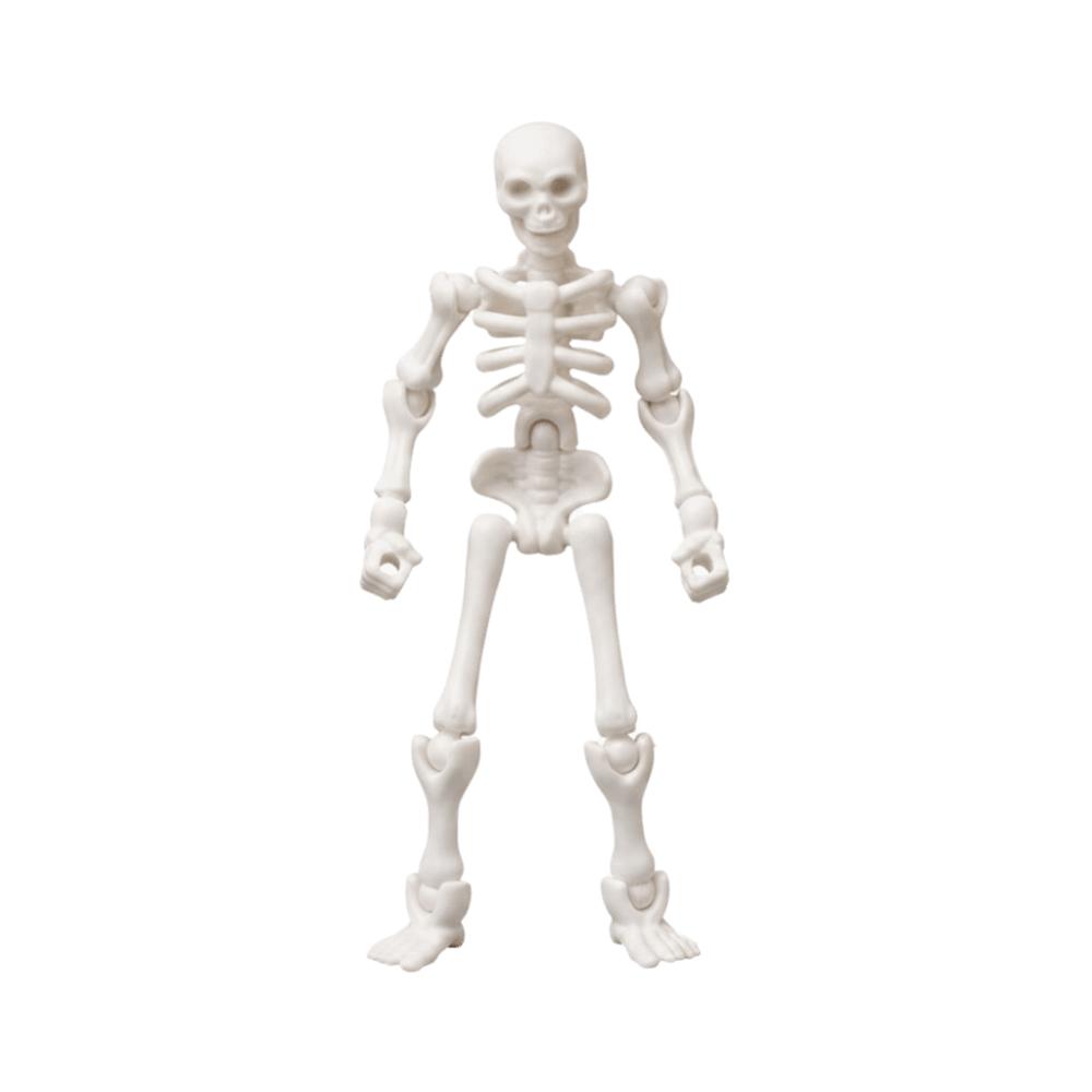 Air Pump Driven Dancing Skeleton Aquarium Bubbler Water Wiggling Skeleton Decor Halloween Party