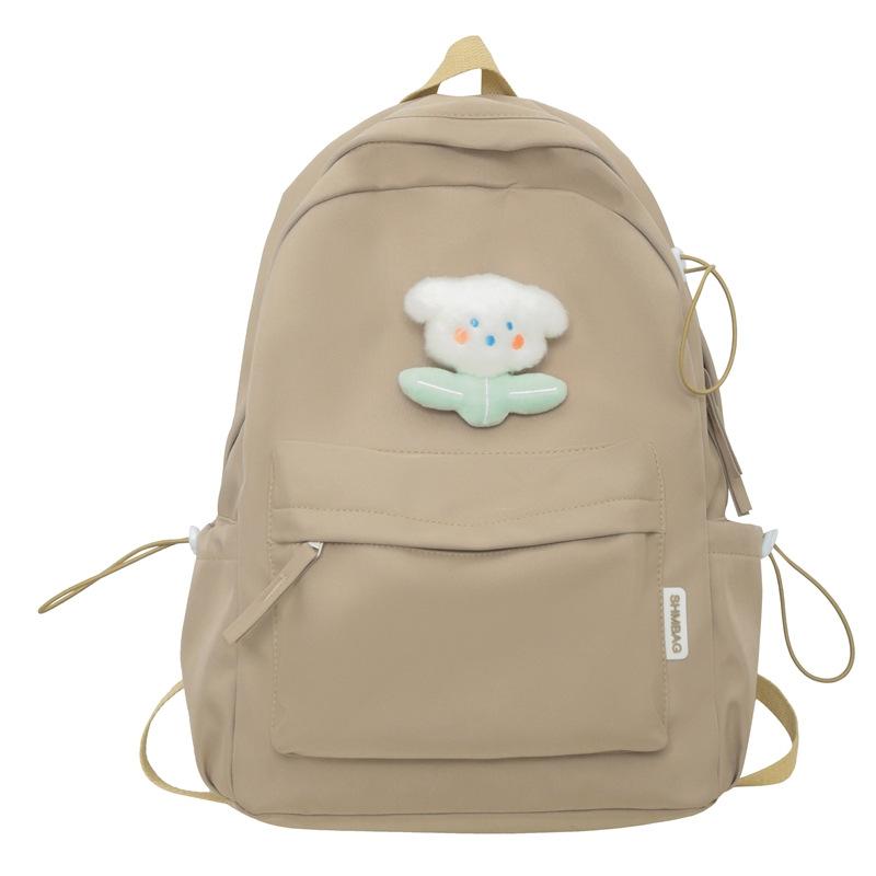 Schultasche neue Tasche Damenmode einfache Schülerschultasche Freizeit Reisen einfacher Rucksack für Mittelschüler Großhandel