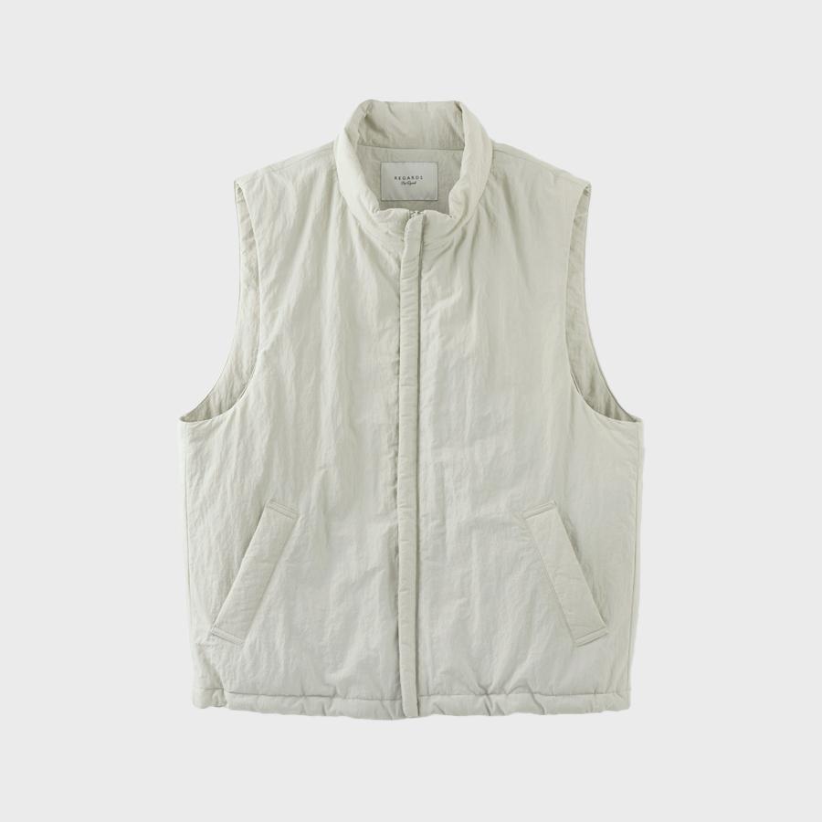 Regards Recompy Padding Vest - Light Gray