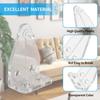 Waziaqoc 10PCS Hold Down Brackets for Mini Clear Plastic Blinds Bottom Rail Hold Clips for 1 Inch Blinds Shades