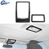 Carbon Fiber Roof Top Reading Light Lamp Cover Trim For Chevy Tahoe Suburban 07+