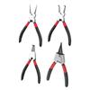5inch Circlip Pliers Needle Nose Pliers Retaining Rings Pliers For Removing Installing Puller Locking Rings Shafts
