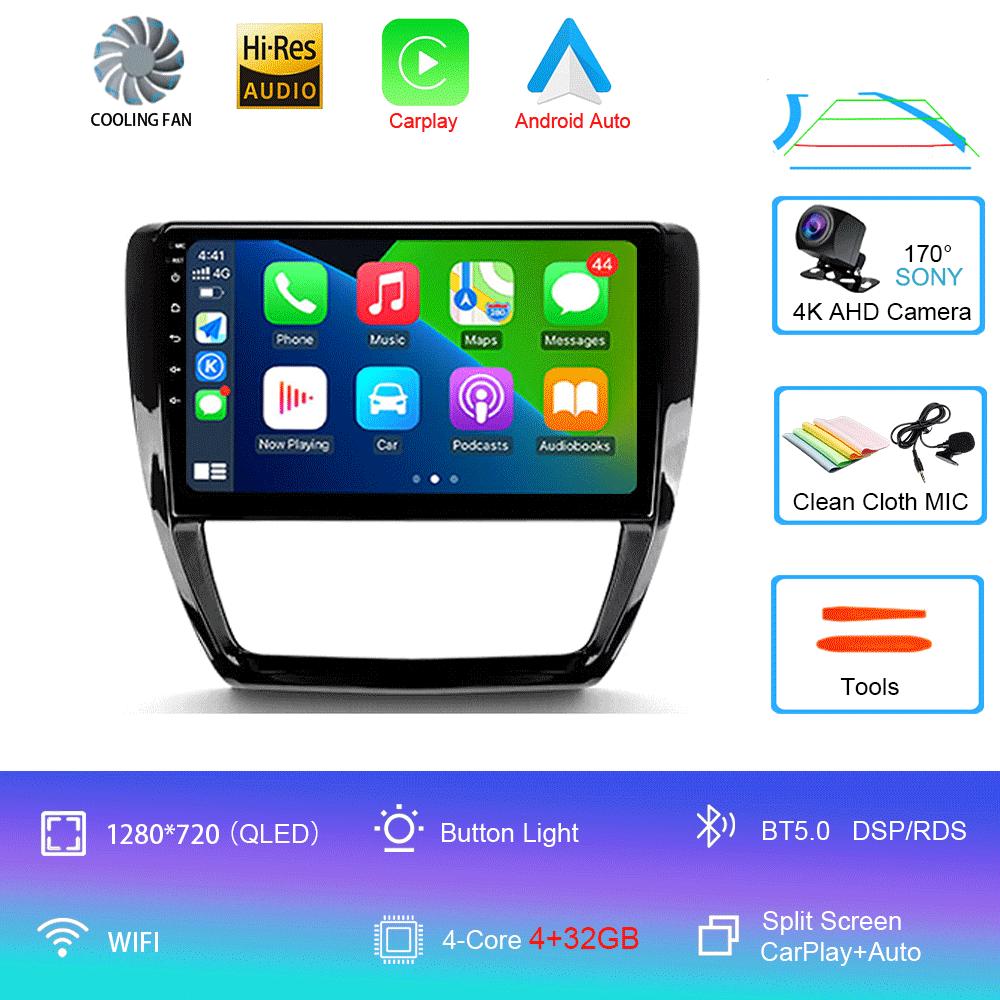 Android 14 Car Radio For Volkswagen Jetta 6 2011 - 2018 Multimedia Video Player Navigation Stereo GPS No 2din 2 Din Dvd