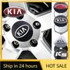 2026 Het Bilklistermärke 4 st Bil Aluminiumlegering Fälgkåpa Navkåpa Däckfälgskydd Dekoration För KIA K5 Stinger RIO Sorento Pican