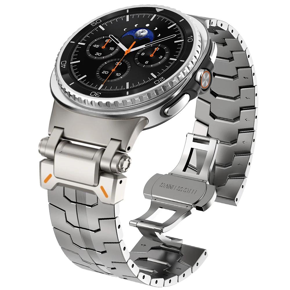 Stainless Steel Bracelet for Samsung Galaxy Watch 8 8 Classic 46mm 44mm 40mm Metal Band For GALAXY Watch Ultra 2025 47mm Straps