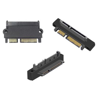 SATA90 Degree Angled Adapters 90 DegreeSATA Male To Female Adapter Changer For Hard Disk Drive Connection Enhancement