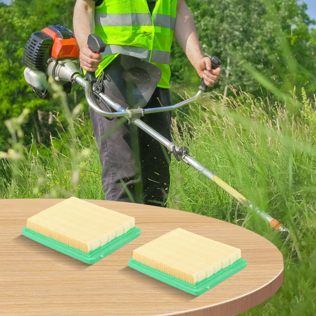 Air Filter Garden Tool Grass Trimmer Replacement 2pcs