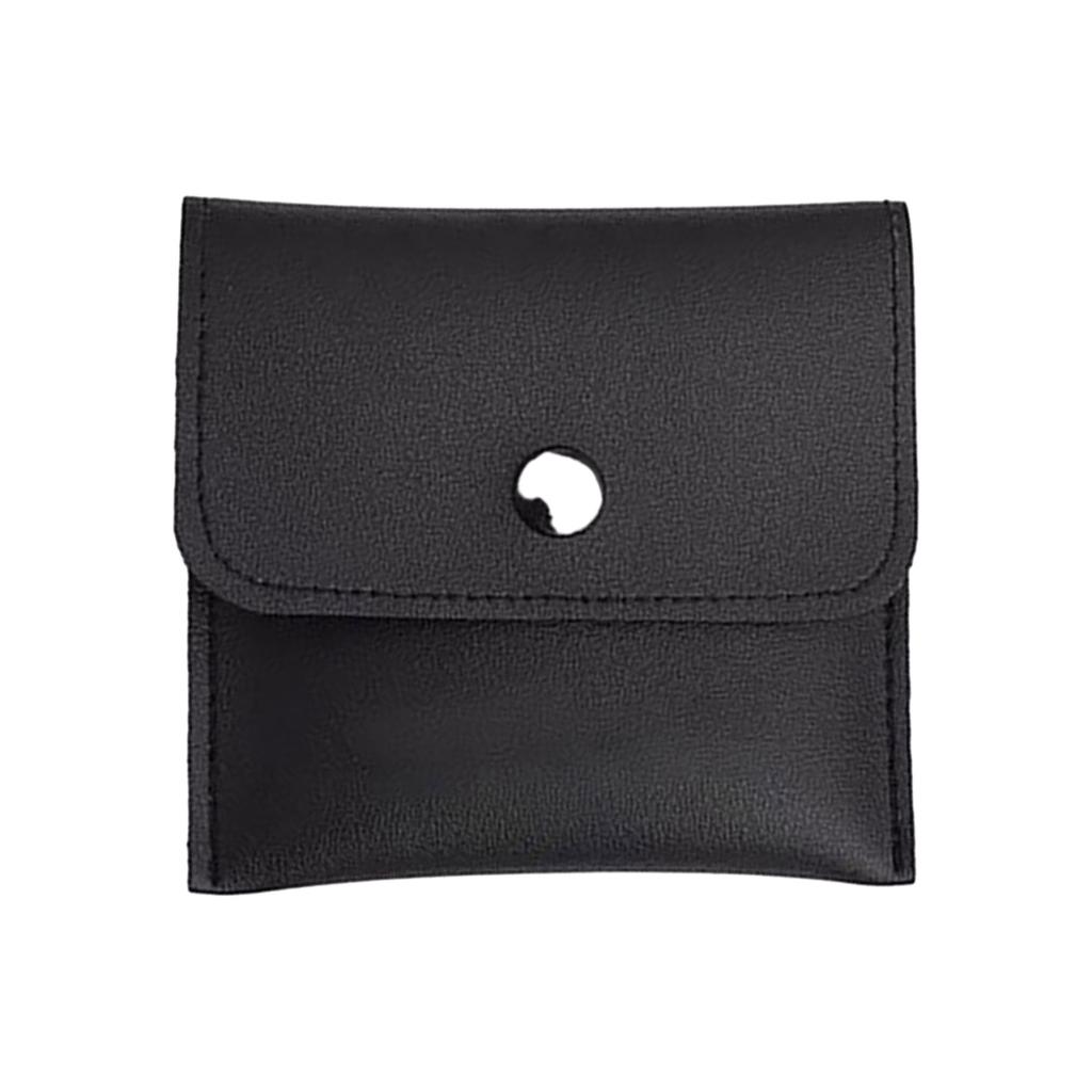 Versatile Jewelry Case Portable Storage Bag for Necklaces/Earrings/Rings/Bracelet Snap Button Closure Jewelry Pouch