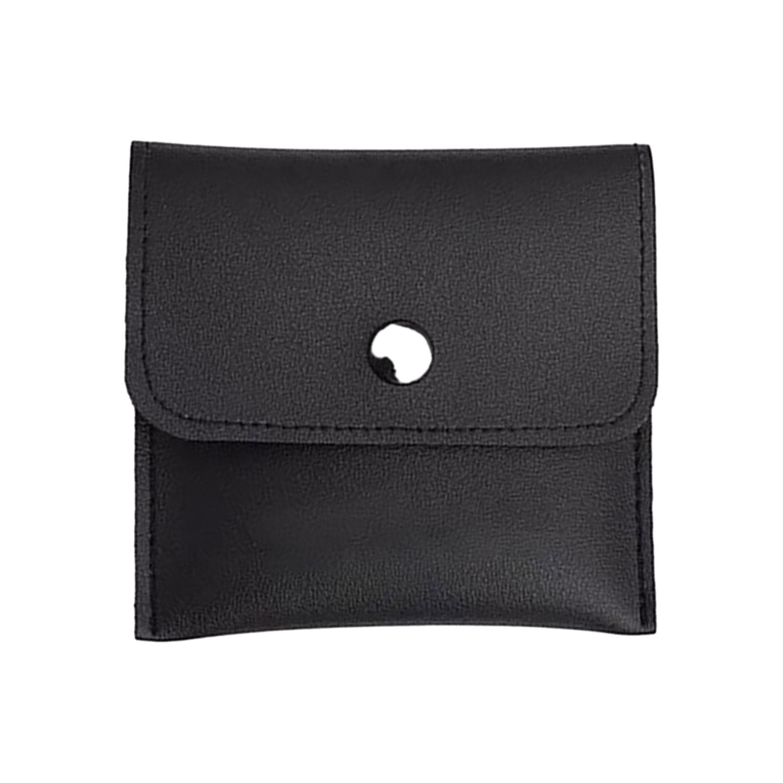 

Универсальный футляр для украшений, портативная сумка для хранения ожерелий/серег/колец/браслетов, застежка на кнопку, мешочек для украшений 3