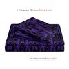 3Pcs Purple Textured High-Definition Print Bedding Set Included 1 Duvet Cover & 2 Pillowcases For All-Season Home Dorm Decor